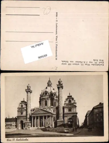 685606 Wien Wieden Karlskirche Karlsplatz
