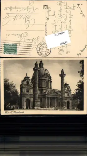 685607 Wien Wieden Karlskirche Karlsplatz