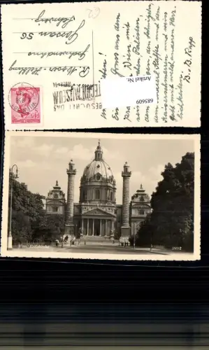 685609 Wien Wieden Karlskirche Karlsplatz