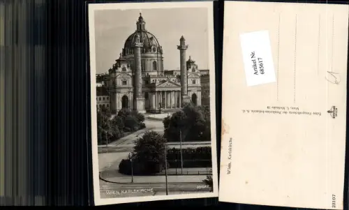 685618 Wien Wieden Karlskirche Karlsplatz