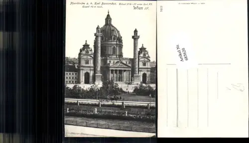 685621 Wien Wieden Karlskirche Karlsplatz