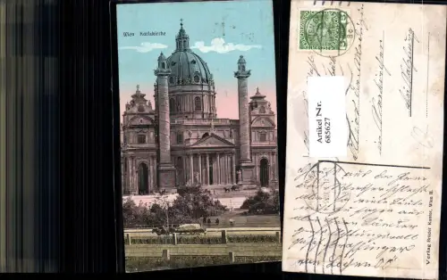 685627 Wien Wieden Karlskirche Karlsplatz