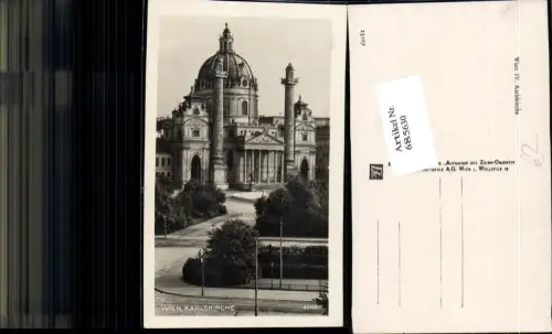 685630 Wien Wieden Karlskirche Karlsplatz