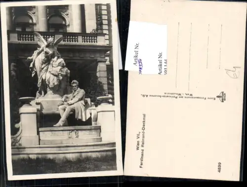 691144 Wien Neubau Ferdinand Raimund Denkmal