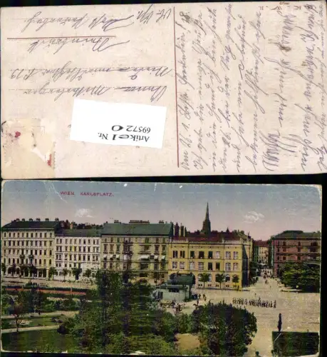 695720 Wien Wieden Karlsplatz gel Steinbruck Peuerbach