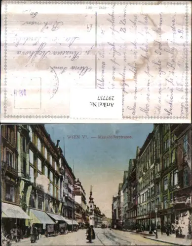 297737,Wien Mariahilf Mariahilferstraße Straßenansicht Geschäfte