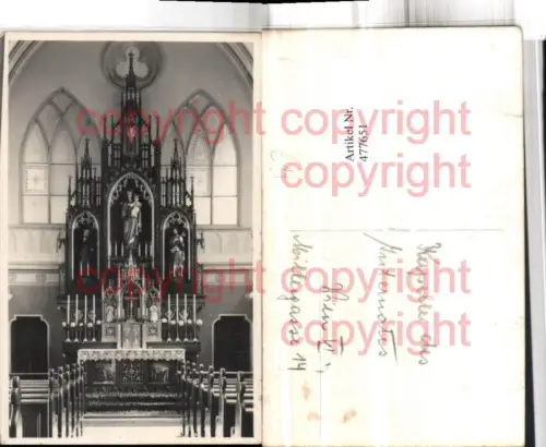 477651,Wien Mariahilf Millergasse 14 Kapelle des Internats Innenansicht Altar