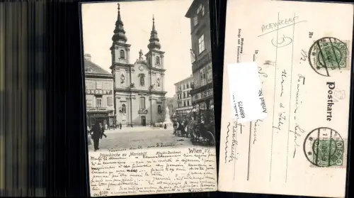 680975 Wien Mariahilf Pfarrkirche Haydn Denkmal pub Ledermann 6598