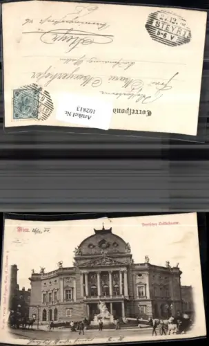 102813,Wien Neubau Deutsches Volkstheater 1900