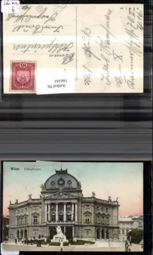 166161,Wien 7 Neubau Volkstheater