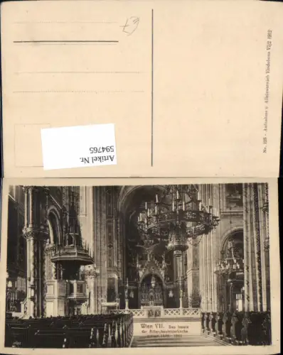 594765,Wien Neubau Kirche Altlerchenfeld Innen Vienna