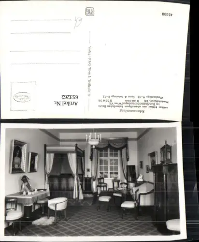 653262,Foto Ak Wien Vienna Neubau Bundesmobiliendepot Möbel Kaiserlicher Besitz