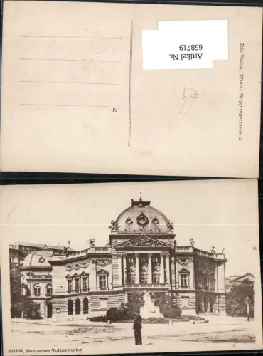 658719,Wien Vienna Neubau Deutsches Volkstheater