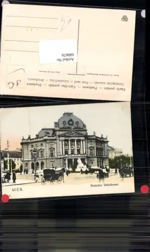680676 Wien Neubau Deutsches Volkstheater Theater Kutsche