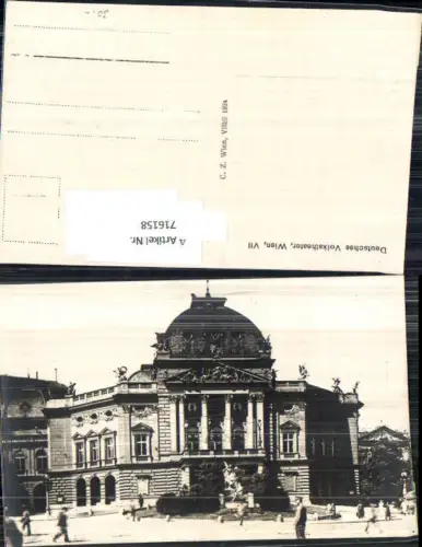 716158 Wien Neubau Volkstheater Theater
