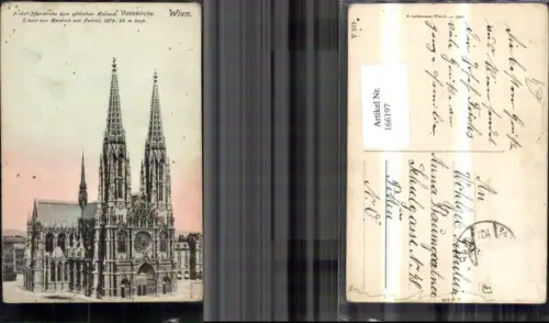 166197,Wien 9 Alsergrund Votivkirche