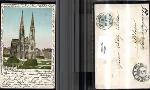 166200,Wien 9 Alsergrund Votivkirche 1900