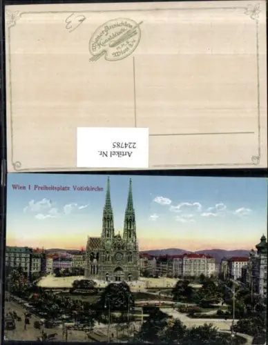 224785,Wien Alsergrund Freiheitsplatz Votivkirche Kirche