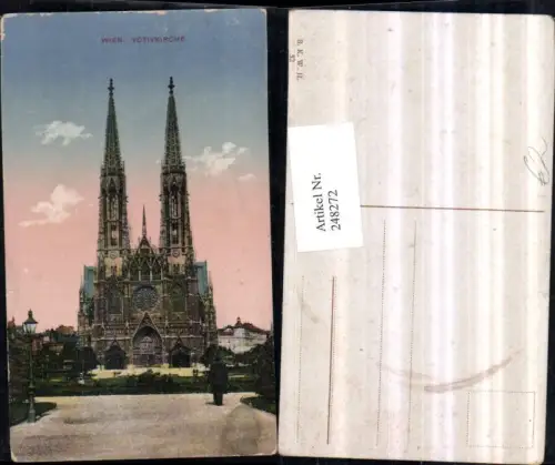 248272,Wien Alsergrund Votivkirche Kirche pub Brüder Kohn B.K.W.I. 52