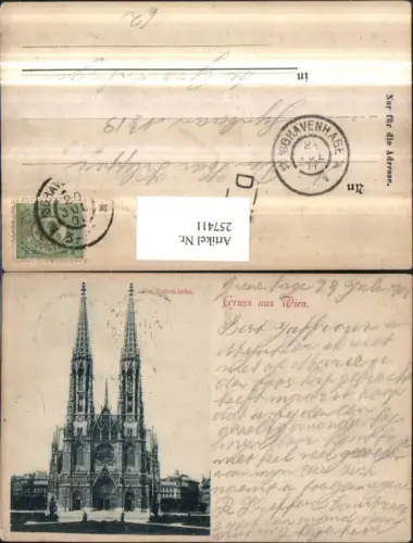 257411,Wien Alsergrund Votivkirche Kirche