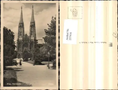 257416,Wien Alsergrund Votivkirche Kirche