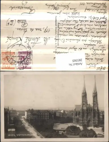 285305,Wien Alsergrund Votivkirche Kirche
