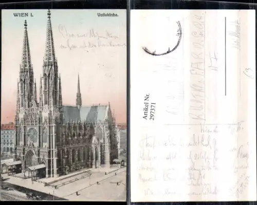 297371,Wien Alsergrund Votivkirche Kirche