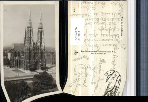 331023,Wien Alsergrund Votivkirche Kirche