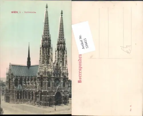 534415,Wien 9 Alsergrund Votivkirche
