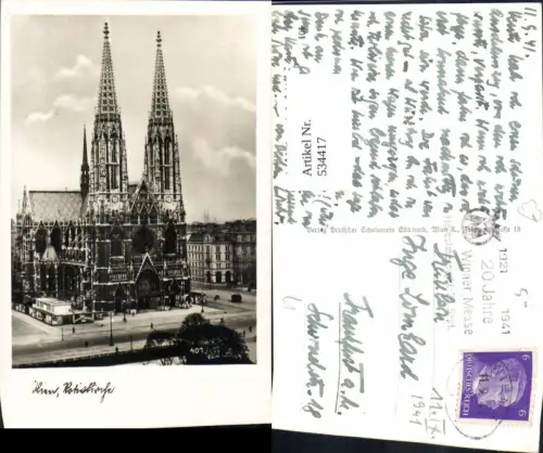 534417,Wien 9 Alsergrund Votivkirche