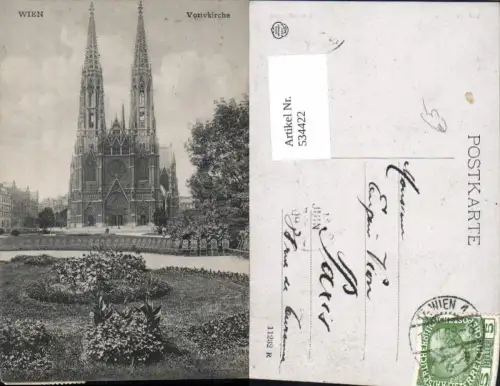 534422,Wien 9 Alsergrund Votivkirche Platz