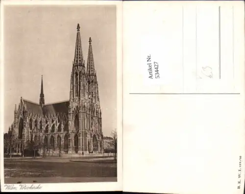 534427,Wien 9 Alsergrund Votivkirche pub B.K.W.I 121-44