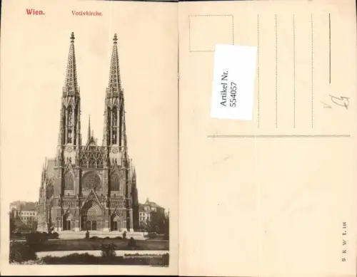 544057,Wien Alsergrund Votivkirche Maximilianplatz pub B.K.W.I 144