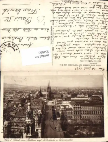544065,Wien Alsergrund Votivkirche Maximilianplatz
