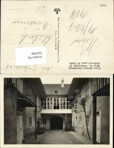 554789,Wien Alsergrund Geburtshaus Schubert