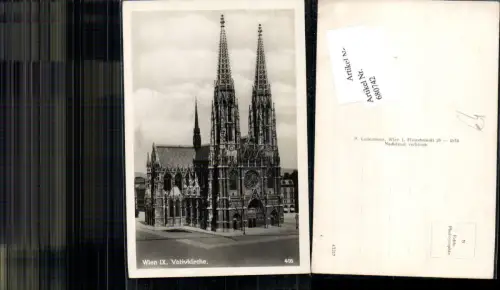 680741 Wien Alsergrund Votivkirche pub Ledermann 1580