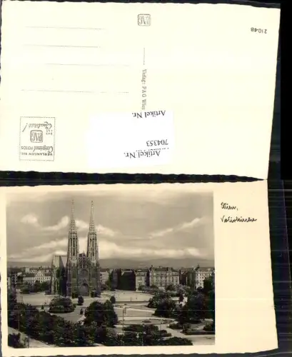704353 Wien Alsergrund Votivkirche