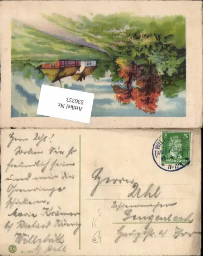 536333,Stempel Willstätt Amt Kehl Freiburg nach Gengenbach