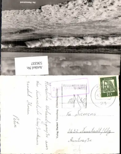 536337,Stempel Weißenhaus Wangels Posthilfsstelle nach Neustadt