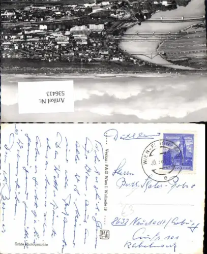 536413,Stempel Wien Flughafen nach Neustadt