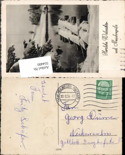 554400,Stempel Heilbronn Neckar nach Neckarsulm