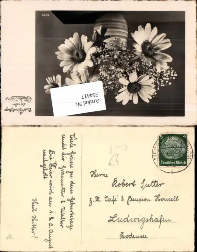554417,Stempel Steinen Baden Kreis Lörrach n. Ludwigshafen Bodensee