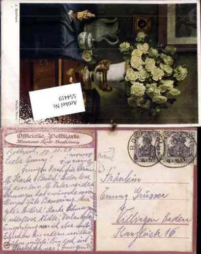 554419,Stempel Rottweil n. Villingen Baden