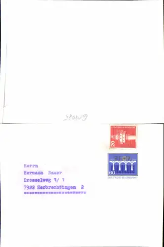 604085,Brief nach Herbrechtingen