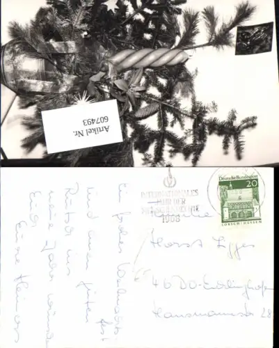 607493,Stempel Essen Internationales Jahr der Menschrechte 1968