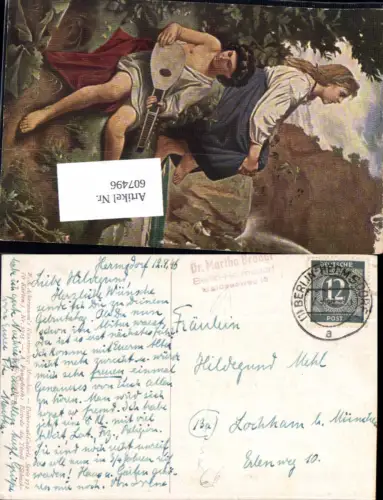 607496,Stempel Dr. Martha Brandt Hermsdorf Berlin n. Lochham München