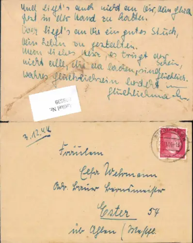 609539,Stempel Stadthagen Schaumburg Lippe n. Ester Ahlen Westfalen