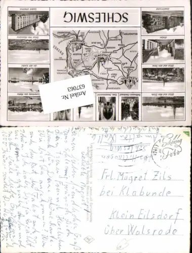 637063,Stempel Schleswig n. Klein Eilsdorf Walsrode Haddeby Holm Gottorn