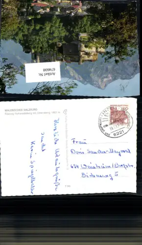 674608,Stempel Inzell n. Weinheim Bergstraße 1967