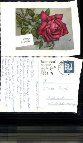 674614,Stempel Hannover n. Dorfmark 1964